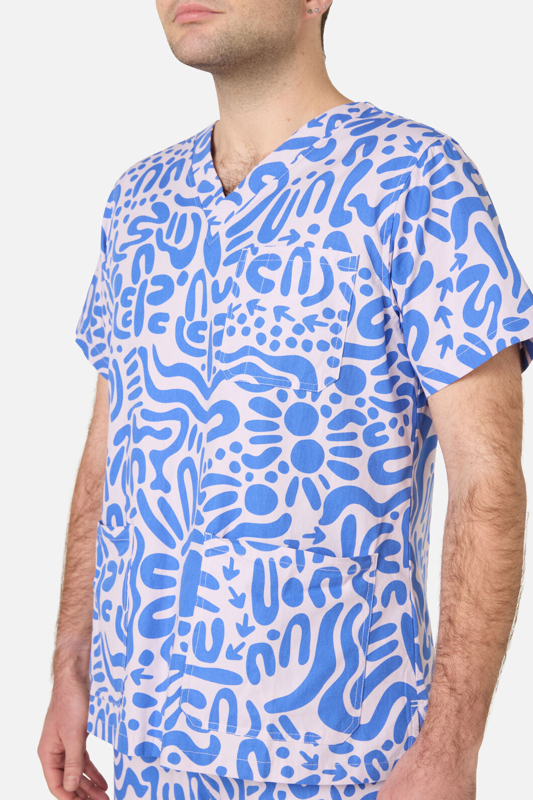 Scrubs With Love - Wuk-tjarra Scrub Set - blue