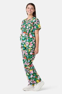 Scrubs With Love - Merry & Bright Scrub Set - green