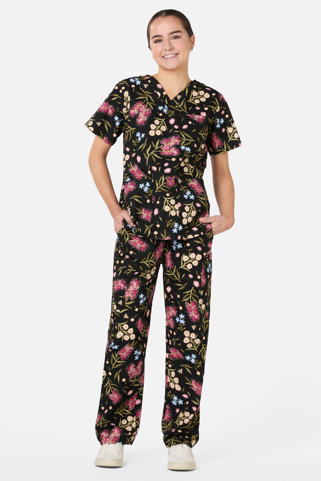 Scrubs With Love - Bottlebrush Scrub Set - black