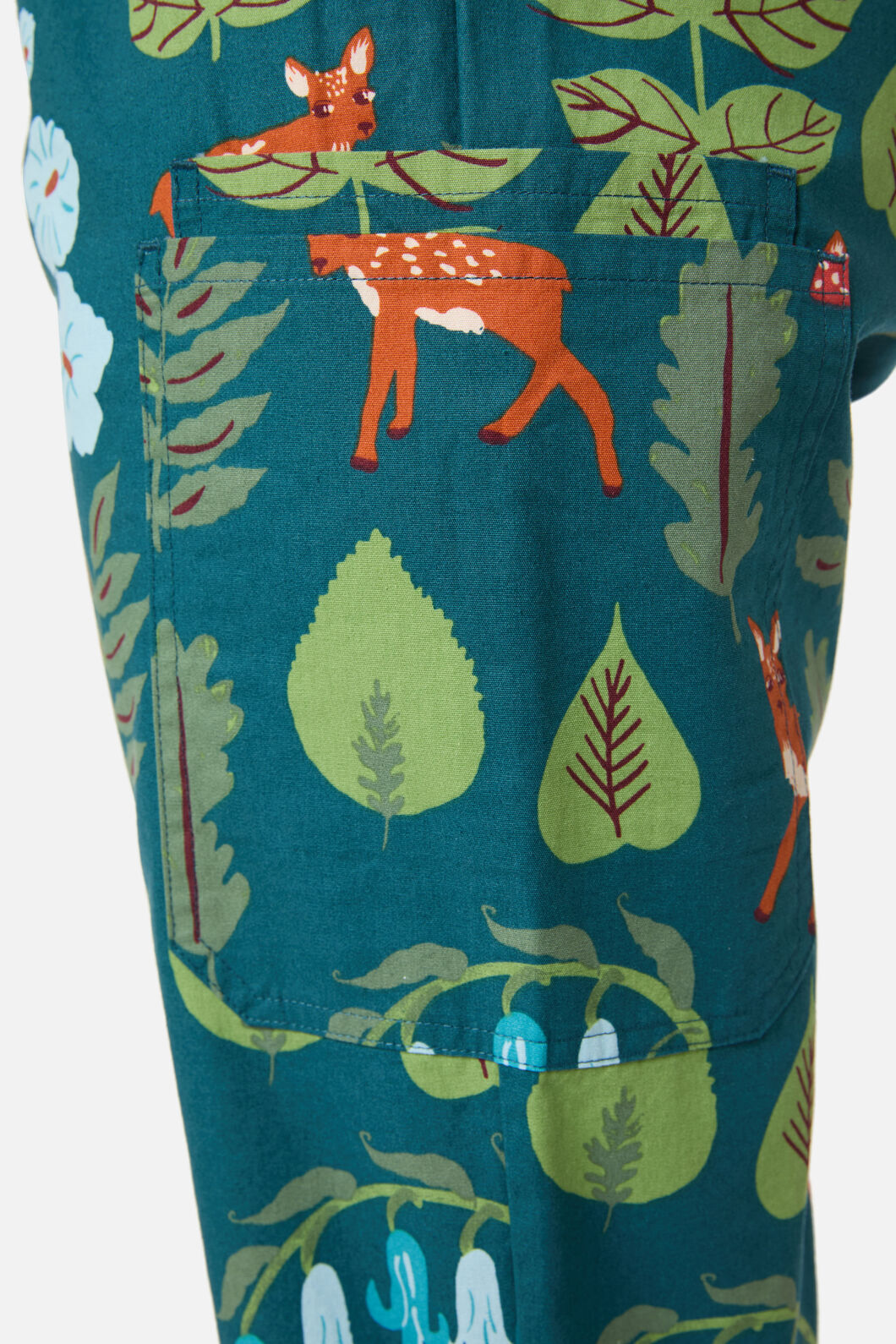 Scrubs With Love - Winter Deer Scrub Set - teal