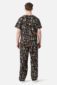 Scrubs With Love - Botanical Scrub Set - black