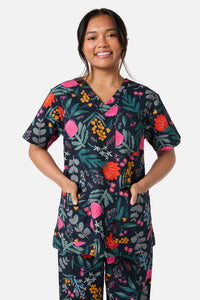 Scrubs With Love - Eva Native Scrub Set - navy