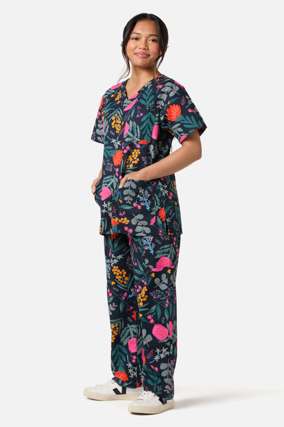 Scrubs With Love - Eva Native Scrub Set - navy