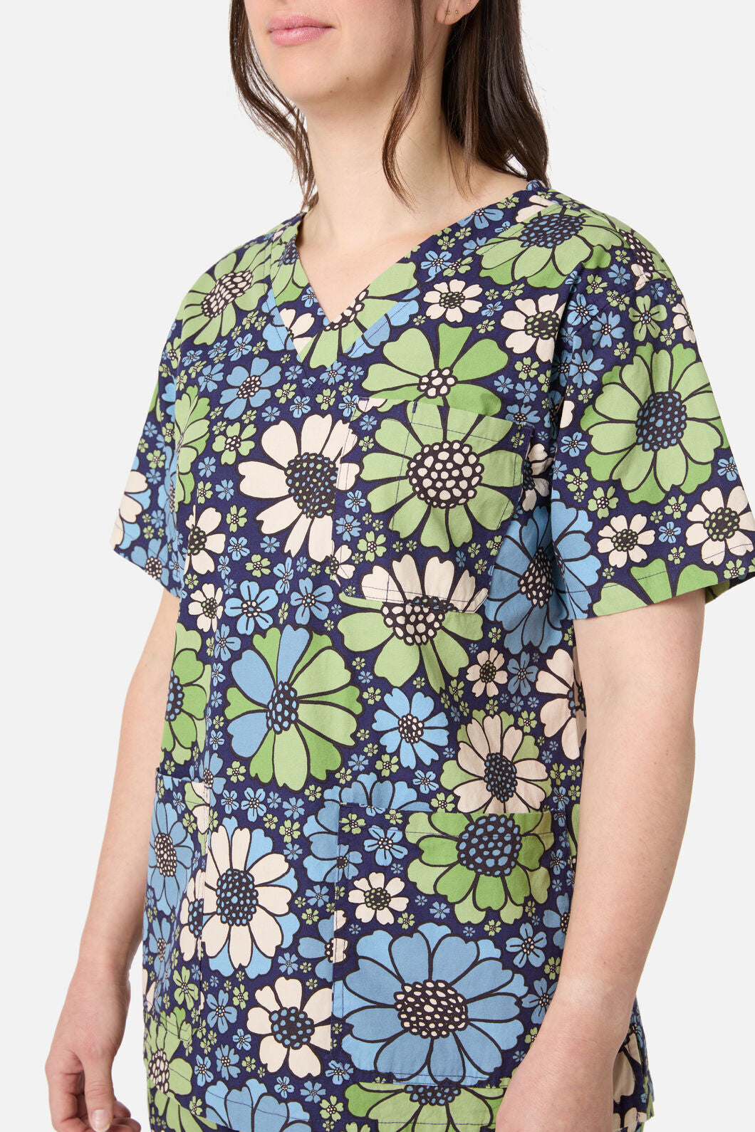 Scrubs With Love - Marigold Scrub Set - blue