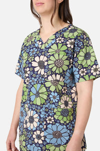 Scrubs With Love - Marigold Scrub Set - blue