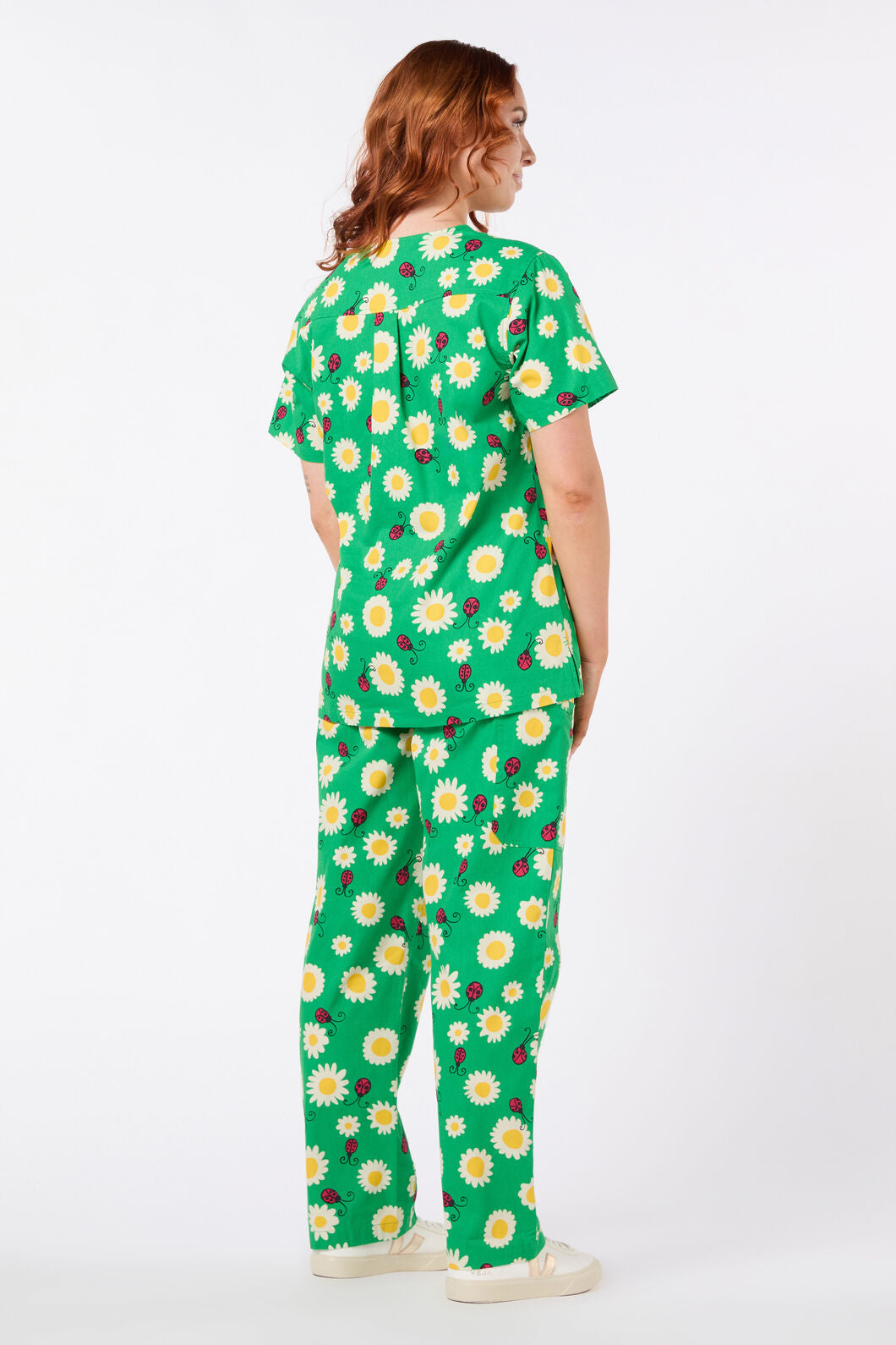 Scrubs With Love - Daisy Ladybird scrub set - green