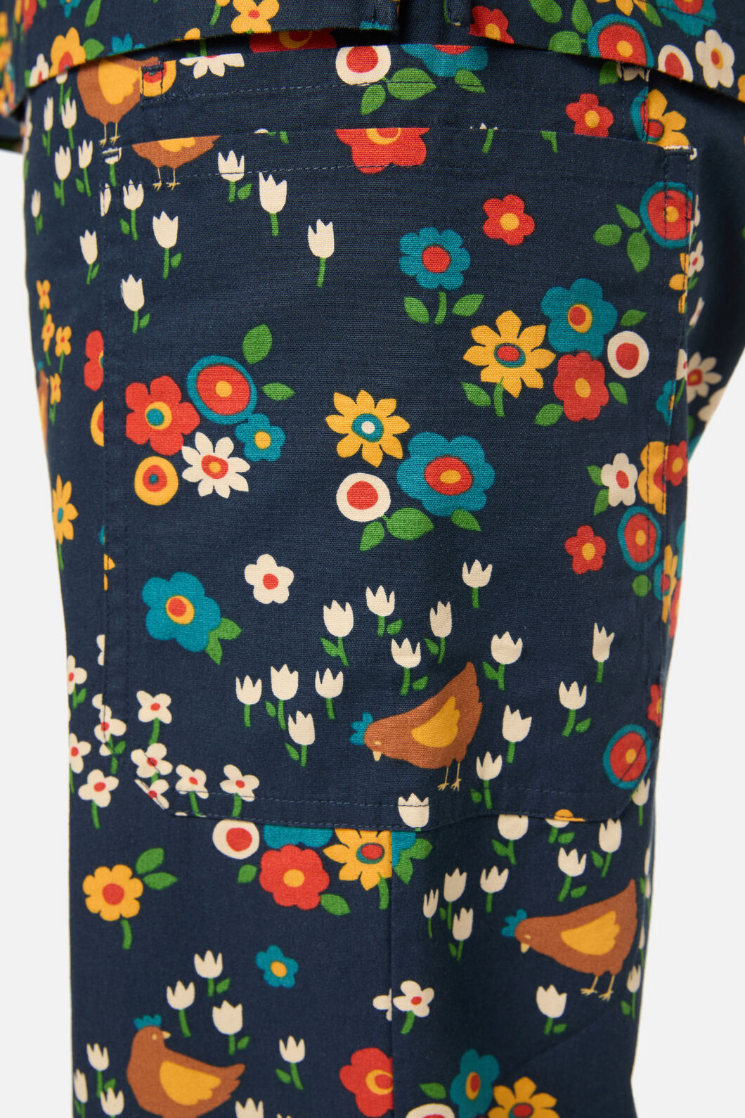 Scrubs With Love - Cute Chickens scrub set - navy