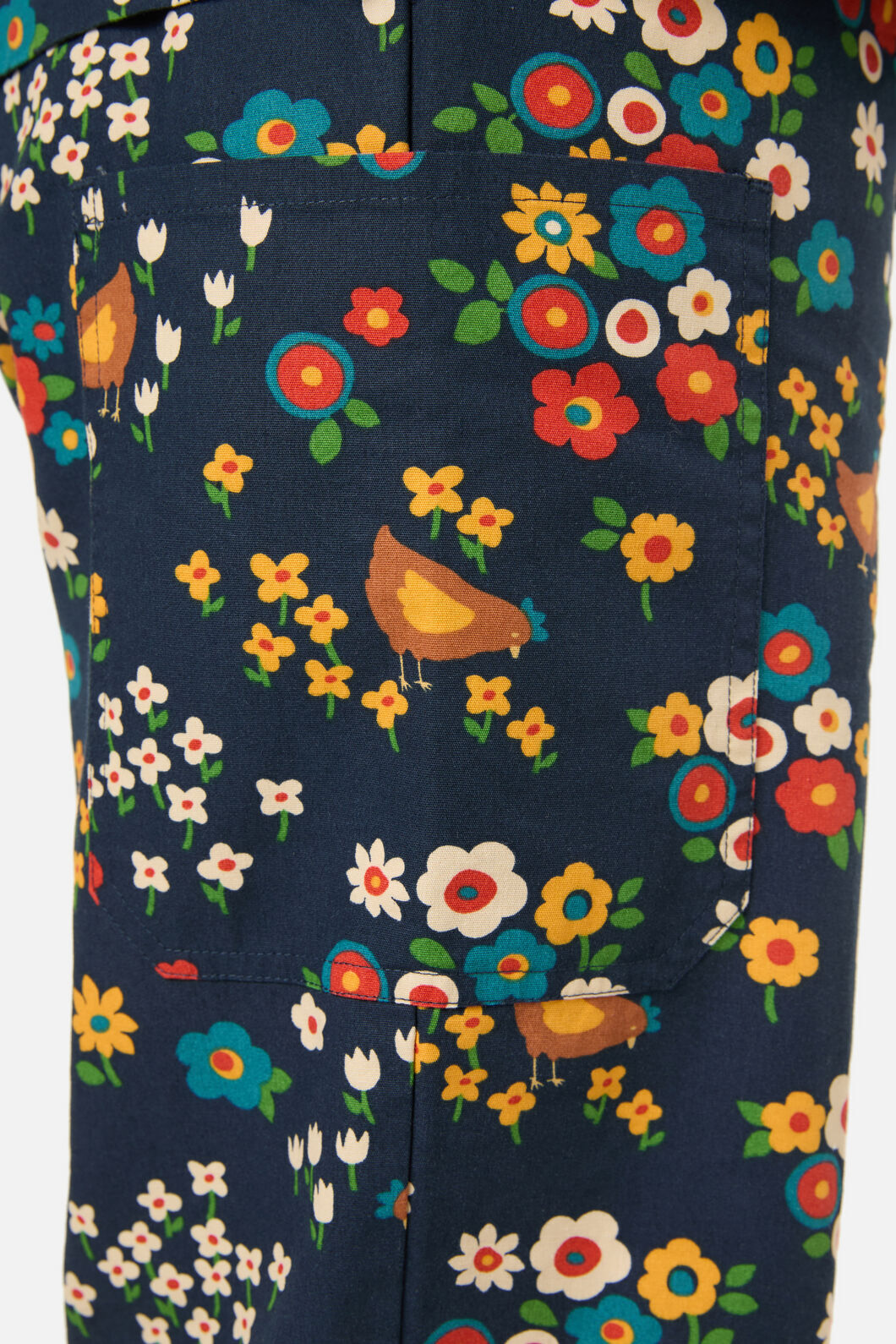 Scrubs With Love - Cute Chickens scrub set - navy
