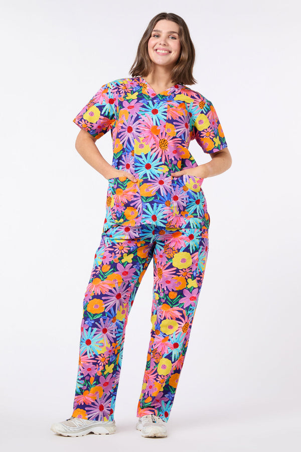 Scrubs With Love - Botanica scrub set - navy