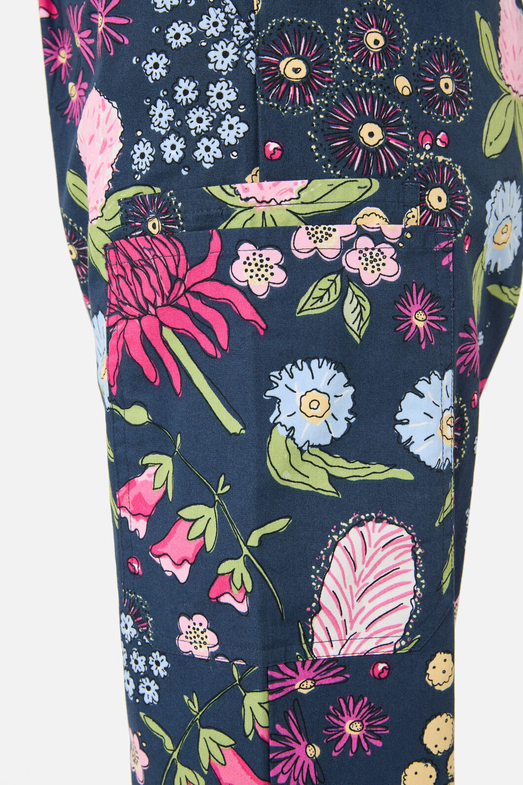 Scrubs With Love - Native Bouquet scrub set - navy