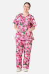 Scrubs With Love - Berry Cute scrub set - pink