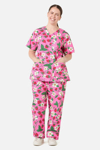 Scrubs With Love - Berry Cute scrub set - pink
