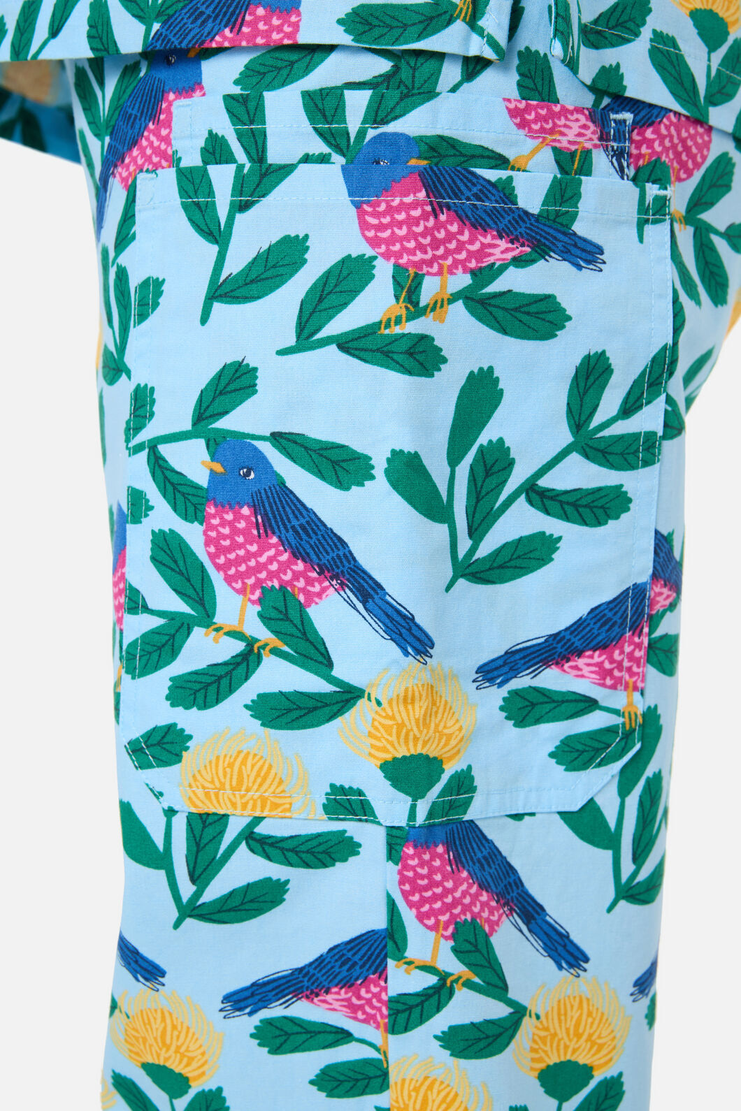 Scrubs With Love - PINK ROBIN SCRUB SET - blue