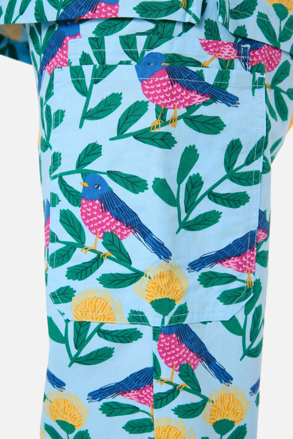 Scrubs With Love - PINK ROBIN SCRUB SET - blue