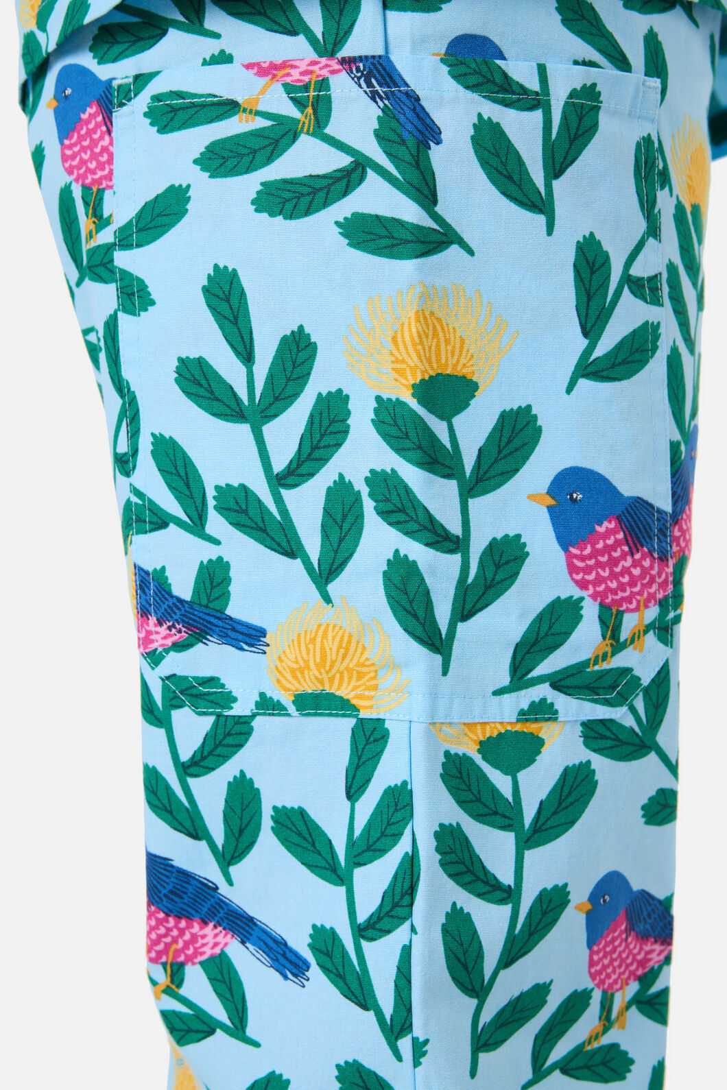 Scrubs With Love - PINK ROBIN SCRUB SET - blue