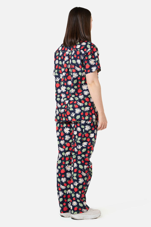 Scrubs With Love - LA FRAISE SCRUB SET - navy