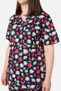 Scrubs With Love - LA FRAISE SCRUB SET - navy