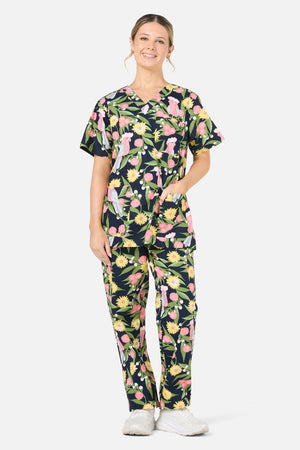 Scrubs With Love - Galah scrub set - navy
