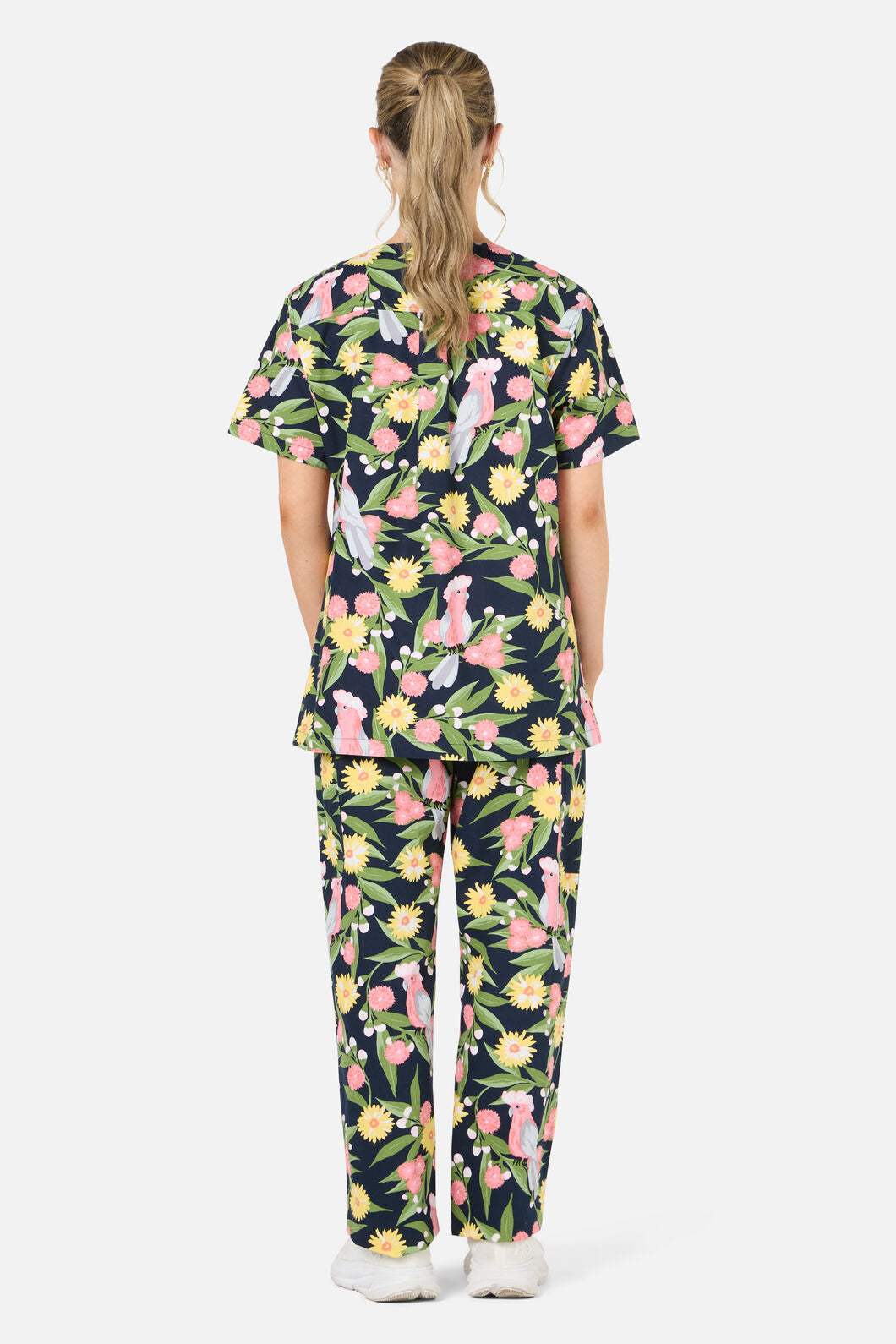 Scrubs With Love - Galah scrub set - navy