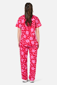 Scrubs With Love - Valentina Scrub Set - red