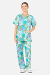 Scrubs With Love - Eden Scrub set - blue