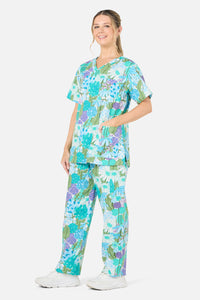 Scrubs With Love - Eden Scrub set - blue