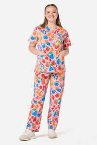 Scrubs With Love - Fruit Bowl scrub set - pink