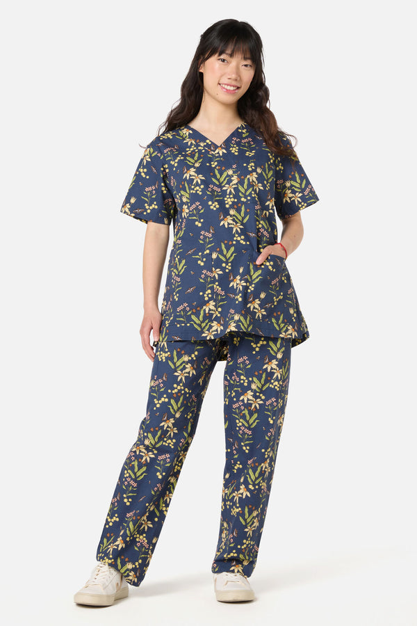 Scrubs With Love - Dreamy Native scrub set - navy