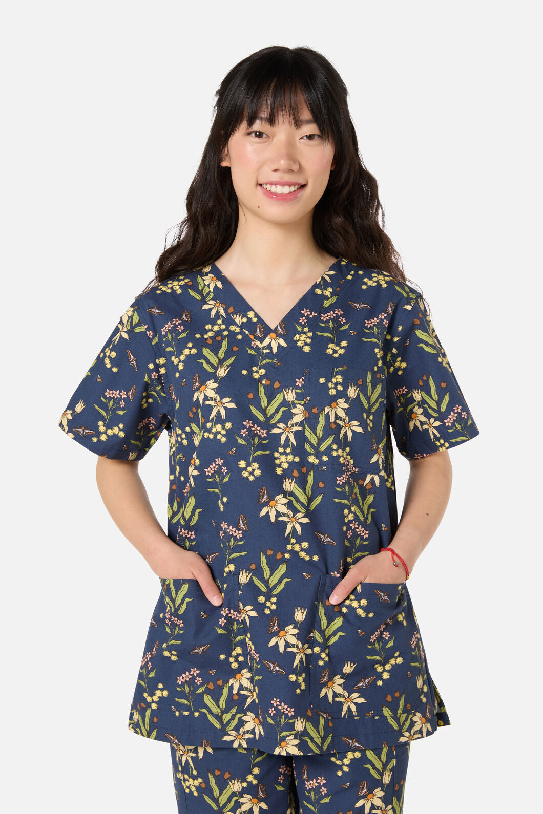 Scrubs With Love - Dreamy Native scrub set - navy