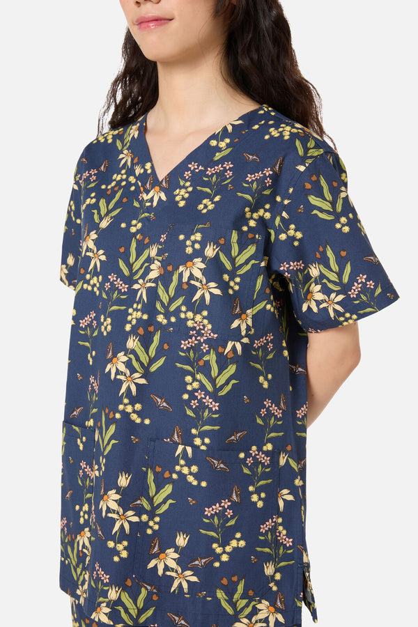 Scrubs With Love - Dreamy Native scrub set - navy