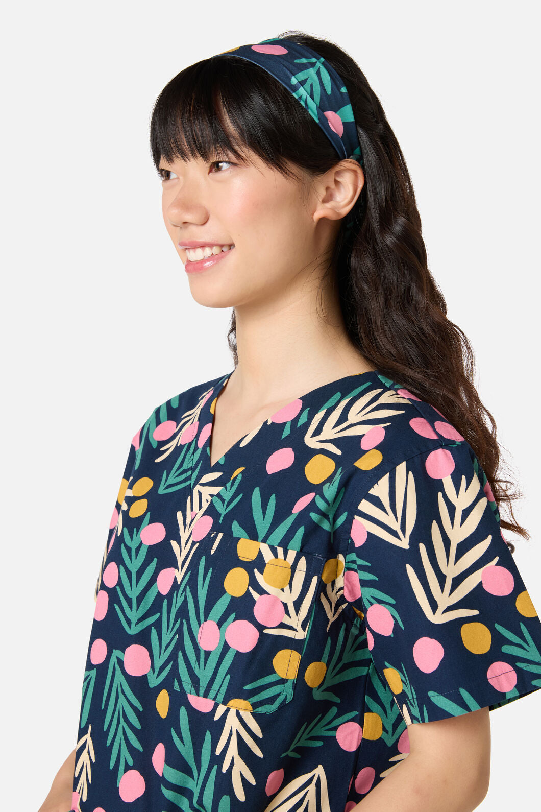 Scrubs With Love - Bernadette Headband - navy
