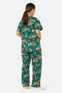 Scrubs With Love - Rock Wallaby Scrub Set - green
