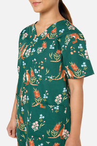 Scrubs With Love - Rock Wallaby Scrub Set - green