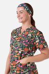 Scrubs With Love - Llama & Bird Scrub Headband - green