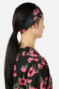 Scrubs With Love - Winter Daisy Scrub Headband - green