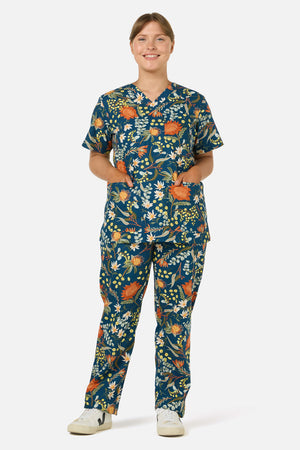 Scrubs With Love - Opal Native scrub set - teal