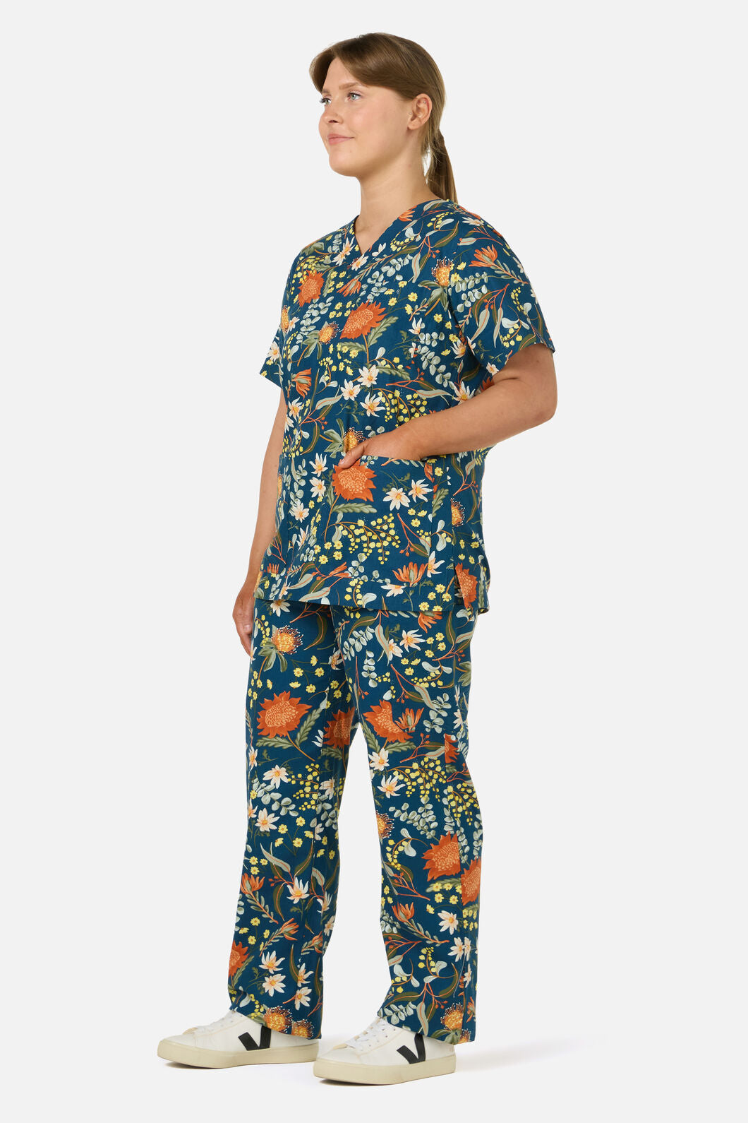 Scrubs With Love - Opal Native scrub set - teal