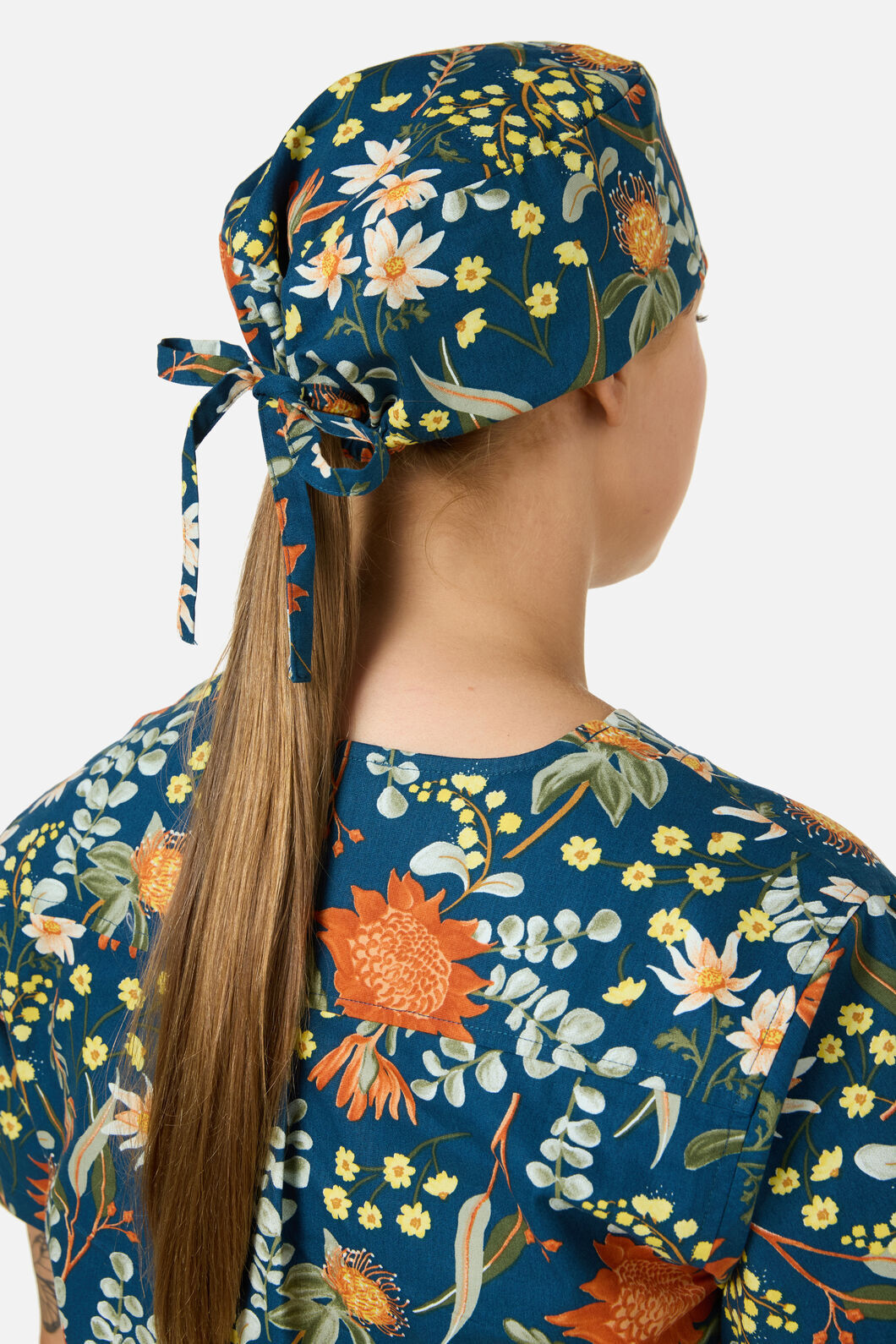 Scrubs With Love - Opal Native Scrub Hat - teal