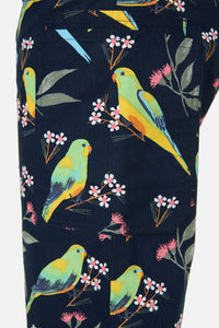 Scrubs With Love - Parrot Scrub Set - navy