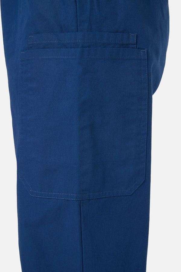 Scrubs With Love - Cute Dogs Top & Pant Scrub Set - navy