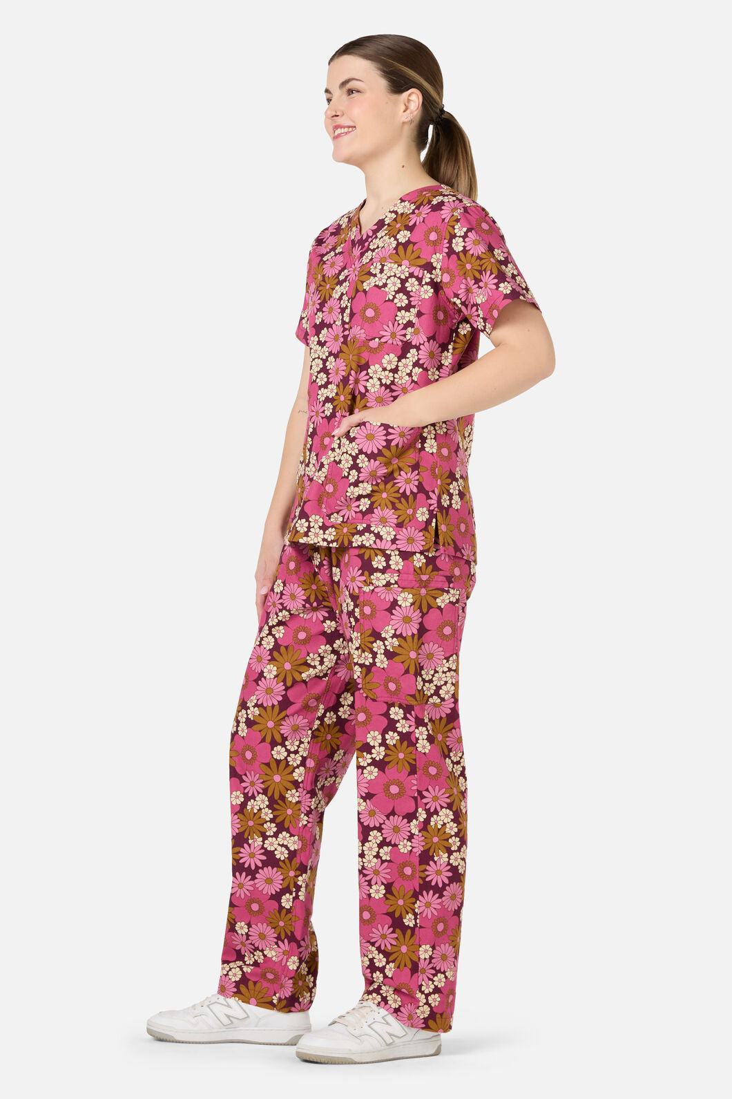 Scrubs With Love - Brigette Scrub Set - pink