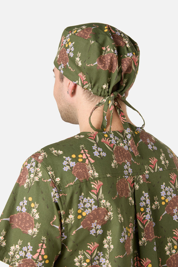 Scrubs With Love - Echidna Scrub Hat - green