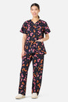 Scrubs With Love - Gumnut Puffs Scrub Set - navy