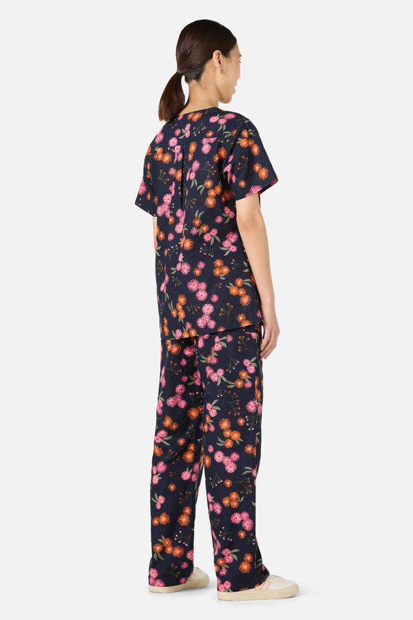 Scrubs With Love - Gumnut Puffs Scrub Set - navy