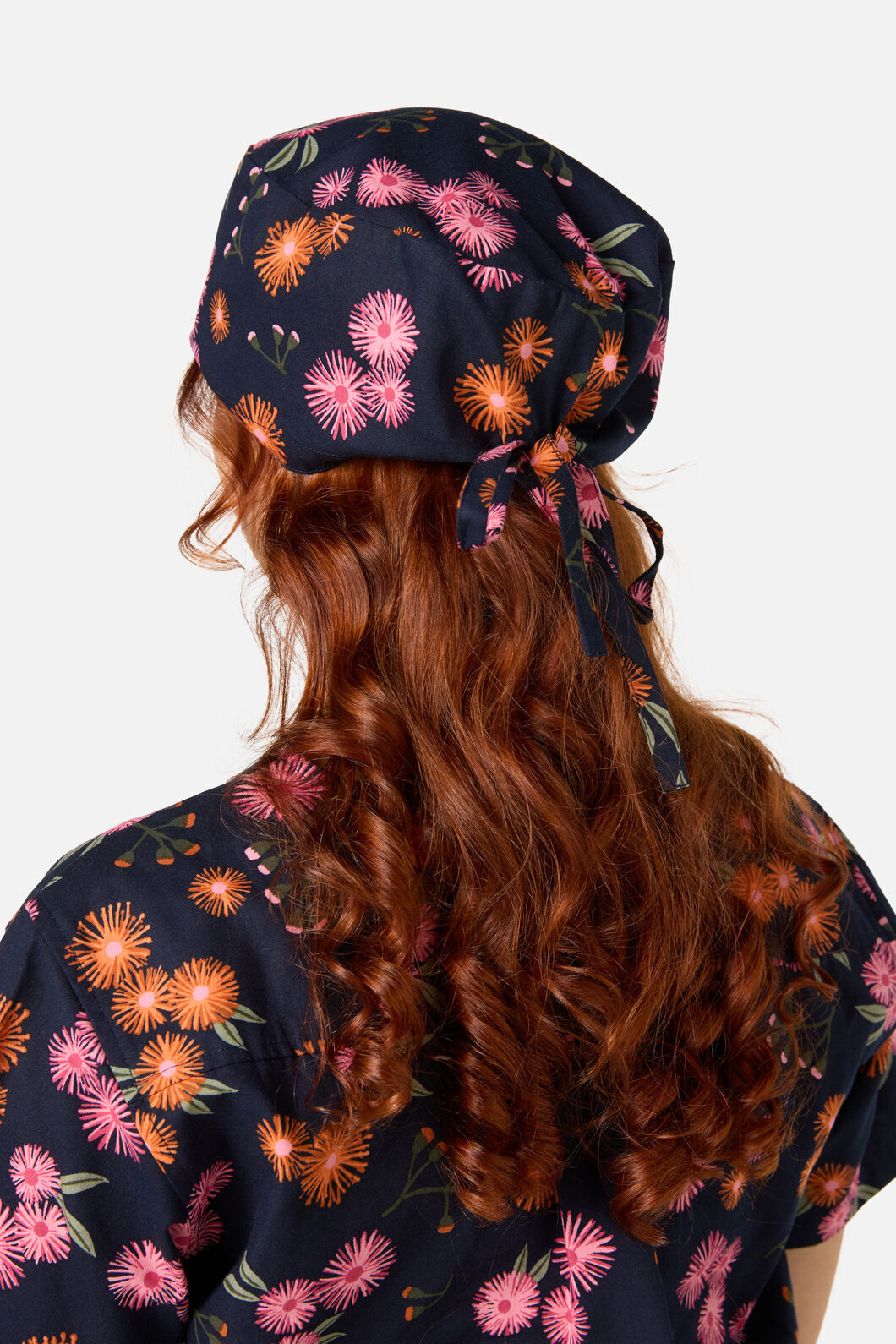 Scrubs With Love - Gumnut Puffs Scrub Hat - navy