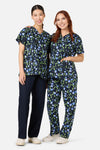 Scrubs With Love - Sweet Pea Scrub Set - navy