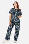Scrubs With Love - Sweet Pea Scrub Set - navy