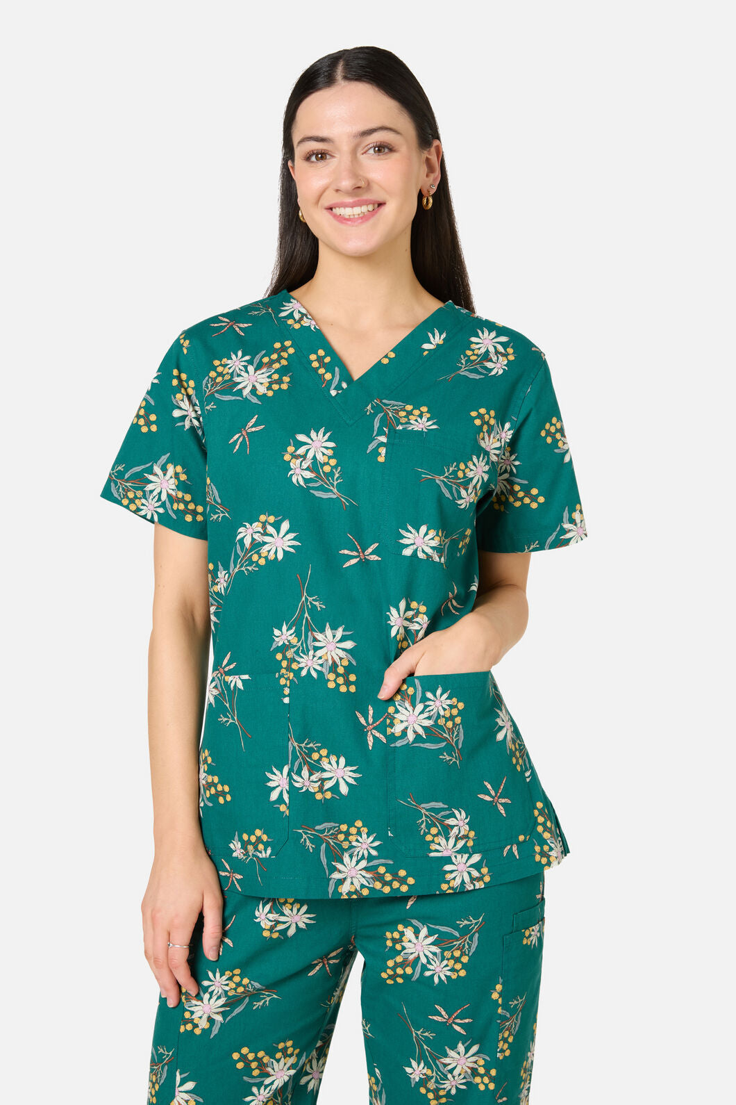 Scrubs With Love - Penny Native scrub set - green