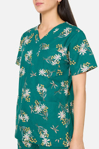 Scrubs With Love - Penny Native scrub set - green