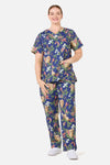 Scrubs With Love - Native Koala Scrub Set - navy